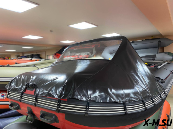 Носовой тент MISHIMO 390 LITE/PRO/LITE DF черный