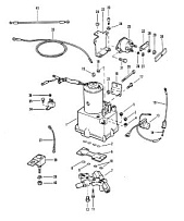 Силовая отделка 2-Х ТАКТНОГО ПЛМ MERCURY 60 Серийный номер от 9385911 до 9469199