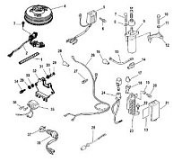 Электростартер Conversion Kit, 895298A01 4-Х ТАКТНОГО ПЛМ MERCURY 8 Серийный номер от 0R042475 и выше