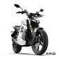 Электромотоцикл WHITE SIBERIA SUPER SOCO TS STREET HUNTER PRO (Белый)