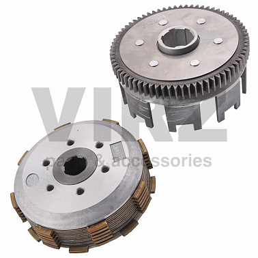 Сцепление в сборе 167FMM (CG250) (6 болтов, 7 дисков, 70T)