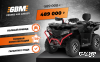 Квадроцикл GBM CRONOS 420 4WD EFI