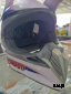 Шлем кроссовый HETOSHI RED BULL XD1-86 цв. Бело-фиолетовый р. XXL