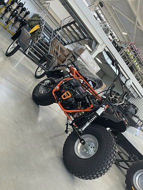 Мотоцикл СКАУТ САФАРИ ПЛЮС 3L-8Е+ BIGFOOT(ФАРА, ЭЛ.СТ.перед и зад подвес. KP230 -8+ л.с.,седло Альфа