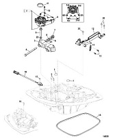Масляный насос 4-Х ТАКТНОГО ПЛМ MERCURY 100 Серийный номер от 0P459572 и выше