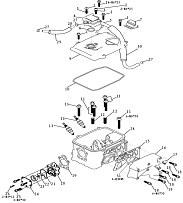 Головка блока цилиндров  4-Х ТАКТНОГО ПЛМ SEA-PRO F9.8А