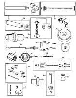 Инструменты (Часть 3) 4-Х ТАКТНОГО ПЛМ MERCURY 50 Серийный номер от 0T409000 до 1B344306