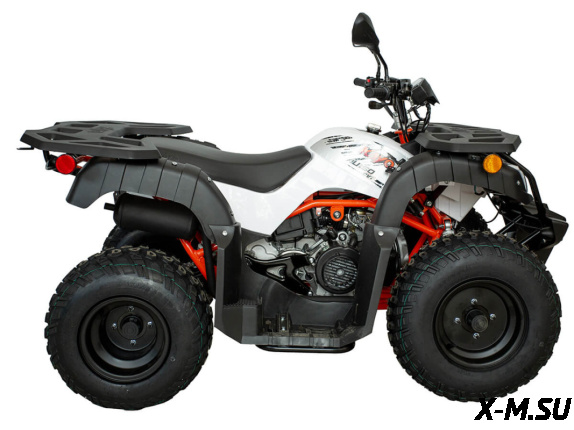 Квадрицикл KAYO AU150 CVT (белый пластик 2024 г.) (ПТС)