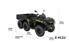 Квадроцикл BRP CAN-AM OUTLANDER 6X6 XU+ 1000 T