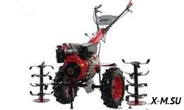 Мотоблок WEIMA WM 1100DE бензиновый (эл. стартер)  9л.с., ВАЛ О/М, аккум. в комп