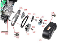 Двигатель мотобуксировщика IRBIS МУХТАР-7 (часть 2)