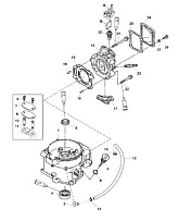 Блок цилиндров 4-Х ТАКТНОГО ПЛМ MERCURY 5 Серийный номер от 0P401000 и выше