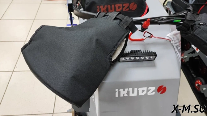 Муфты (рукавицы) на руль мотобук, ЛМ, модуль-толкач, IKUDZO, Снегоход IKUDZO HUNTER качество премиум