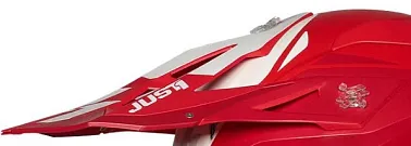Козырек для шлема JUST1 J18 PULSAR красный/белый